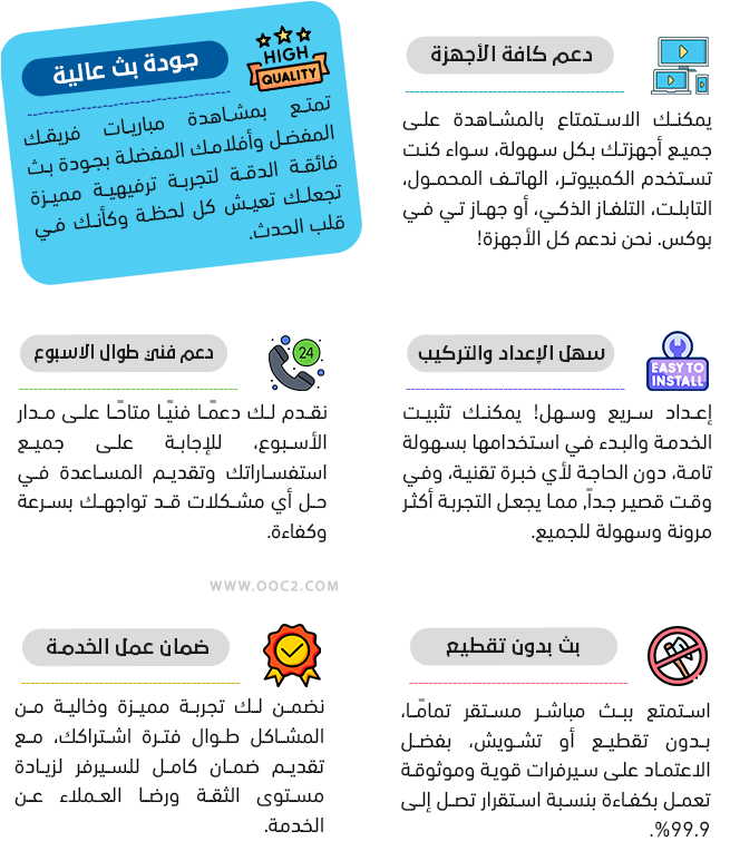 كويك 4K IPTV, سيرفر كويك